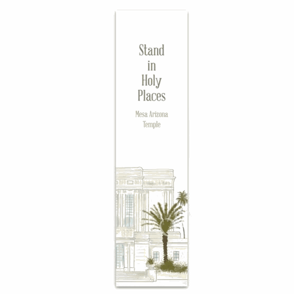 Mesa Temple Bookmark,  Mesa Temple Bookmark