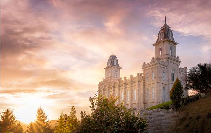 Manti Temple Recommend Holder, , large image number 1
