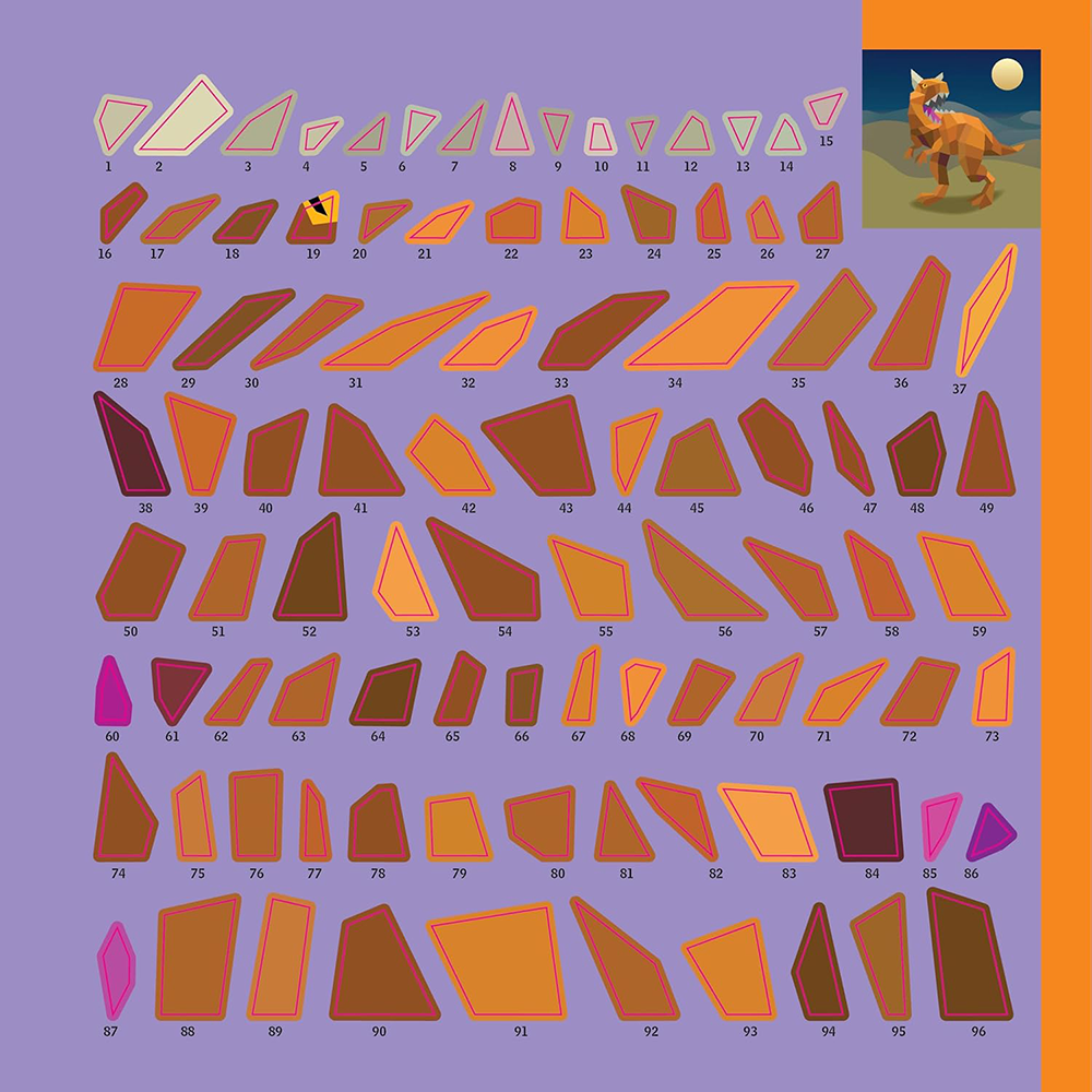 Paint By Sticker Kids Dinosaurs, , large image number 9