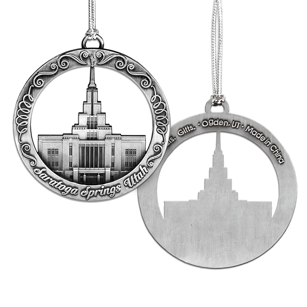 Saratoga Springs Temple Ornament, , large