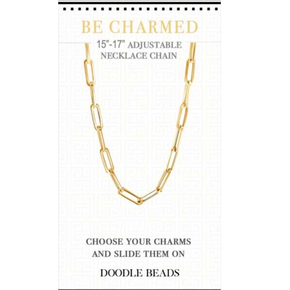 Be Charmed Paperclip Necklace, , large image number 2