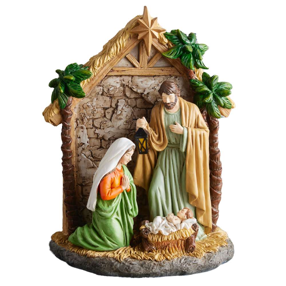 Glory Holy Family Nativity Figurine