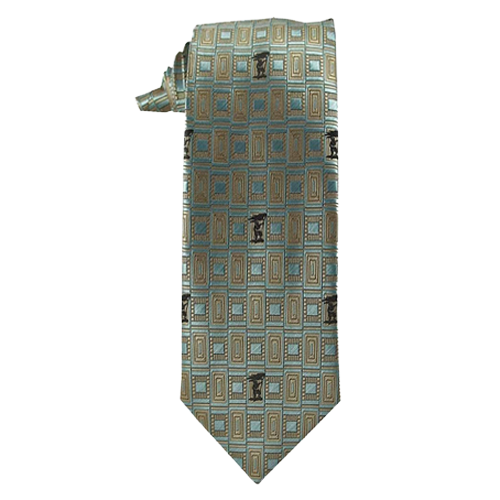 Men's Brown Captain Moroni Necktie,  Men's Brown Captain Moroni Necktie