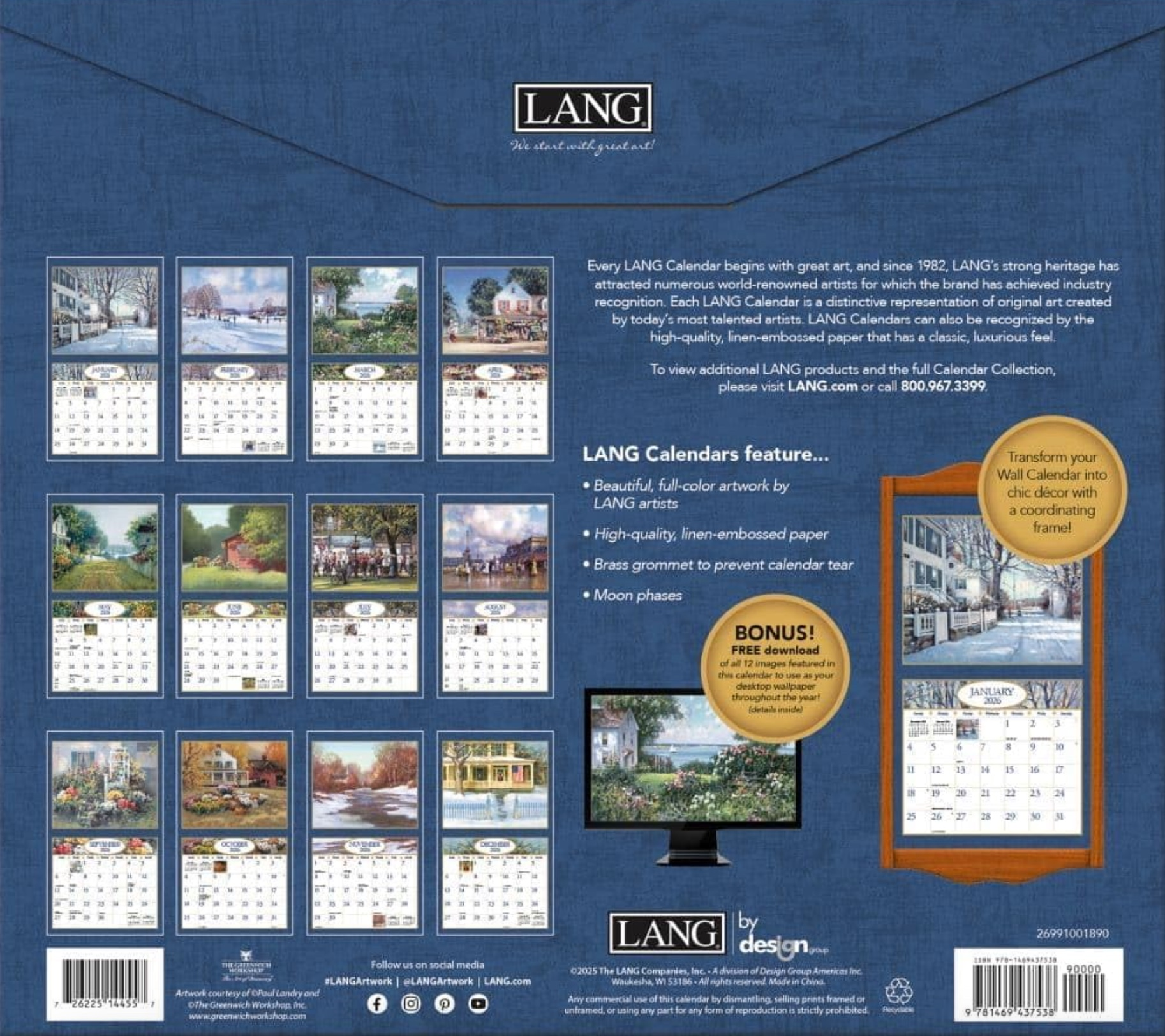 2026 American Dream Calendar, , large image number 2