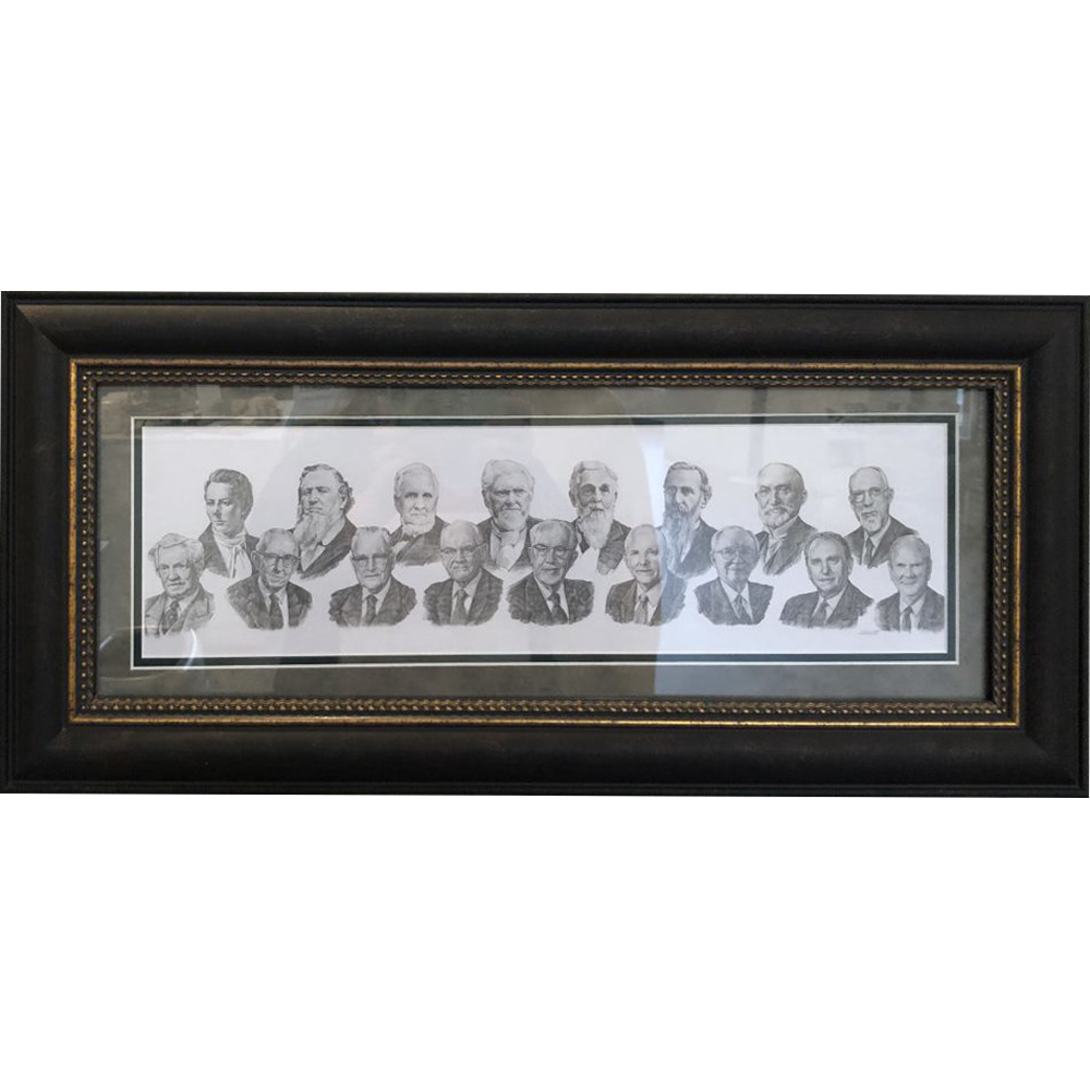 18 Prophets (12x26 Framed Art)