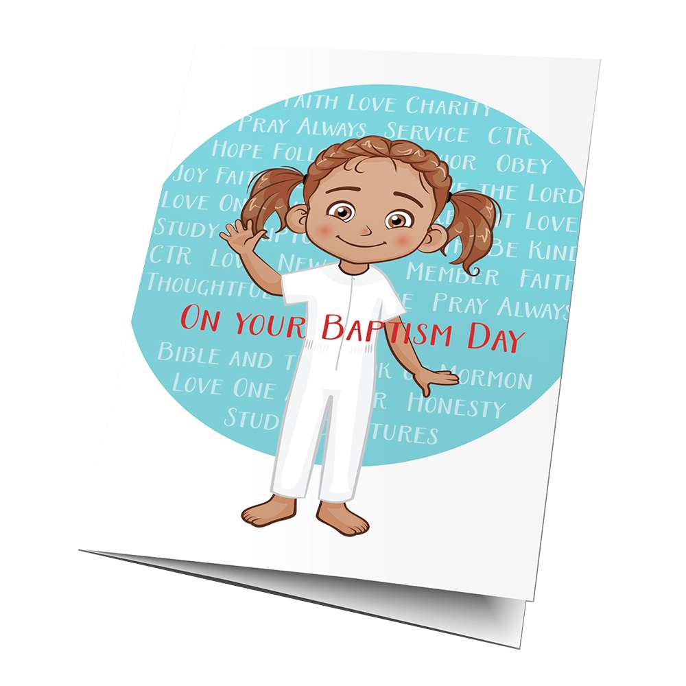 On Your Baptism Day Card