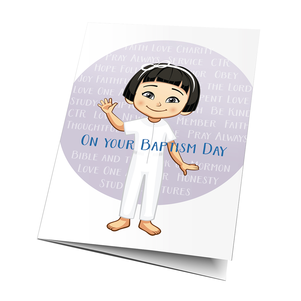 Baptism Day Card