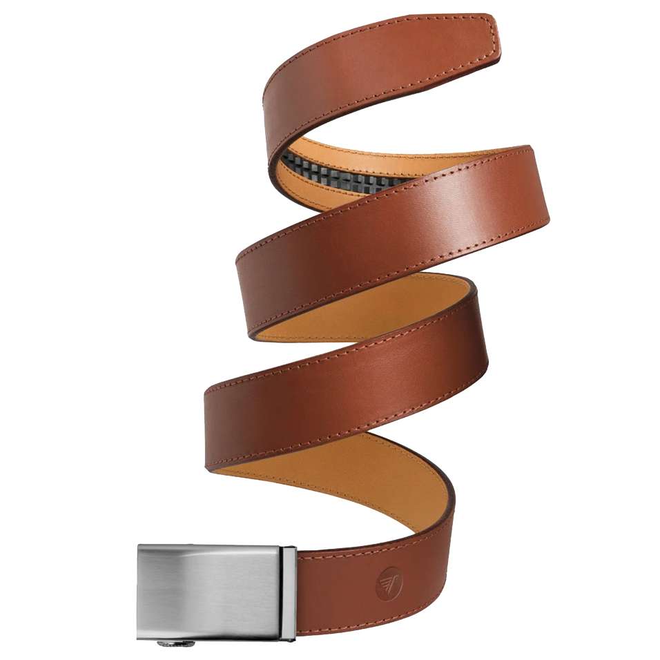 Steel on Nocce Brown 40mm Belt, , large image number 0