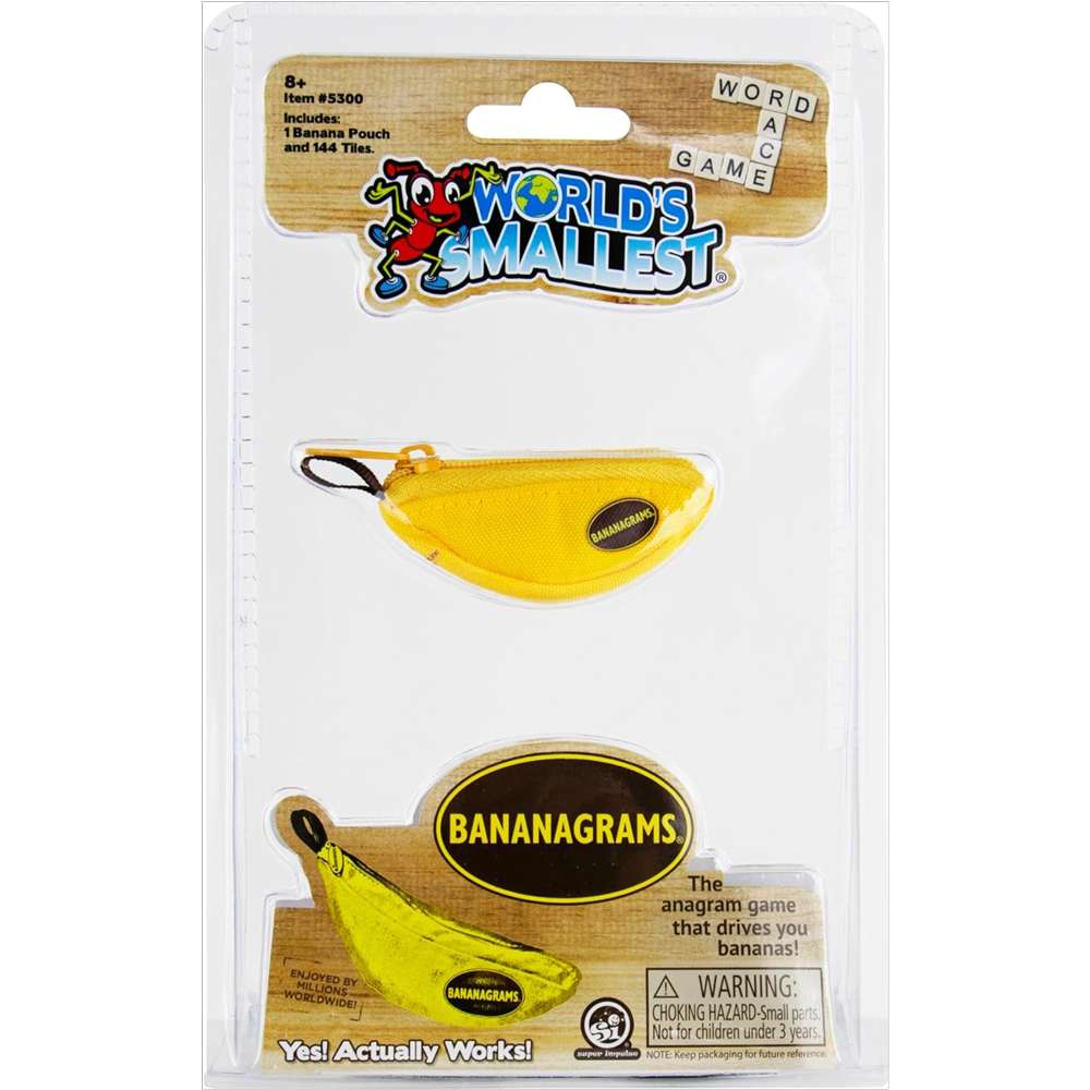 'World's Smallest'  Bananagrams Game