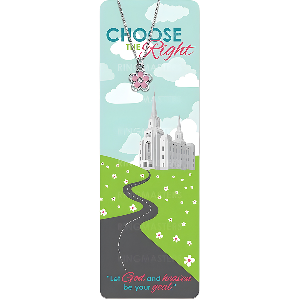 Necklace Flower With CTR Bookmark