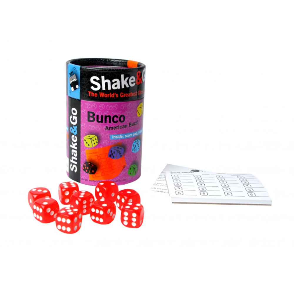 Shake and Go Bunco Dice Game, , large