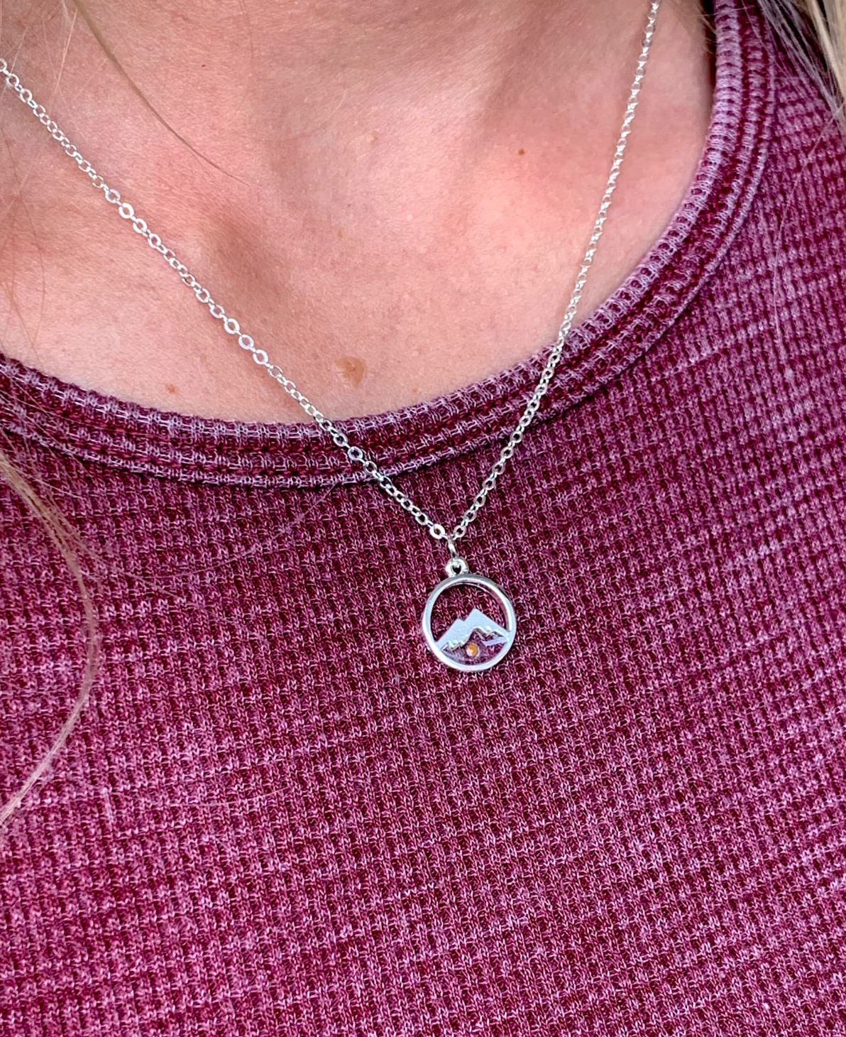 Faith Moves Mountains Mustard See Necklace, , large image number 5