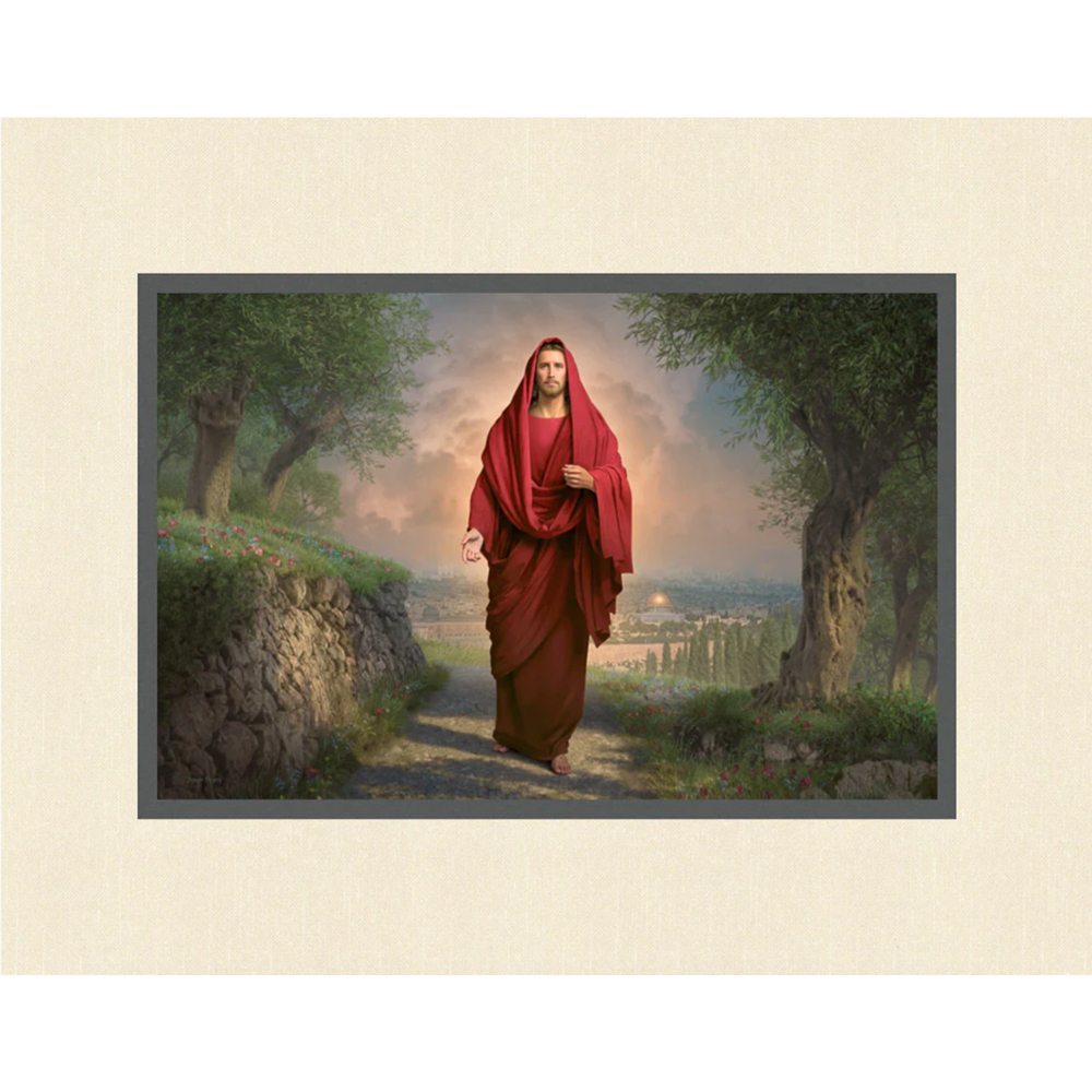 In His Majesty and Power 11x14 Matted Print