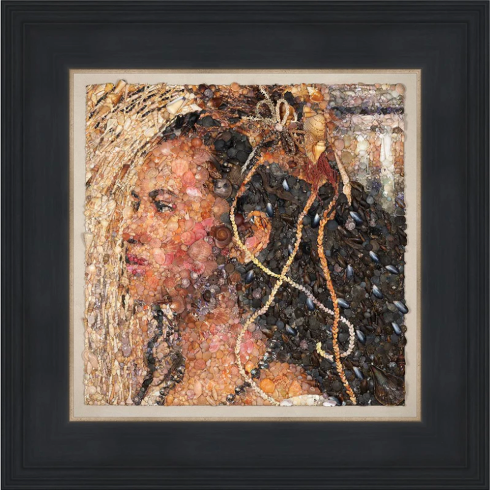 I Remember Those Who Are On the Isles of the Sea (17x17 Framed Art)