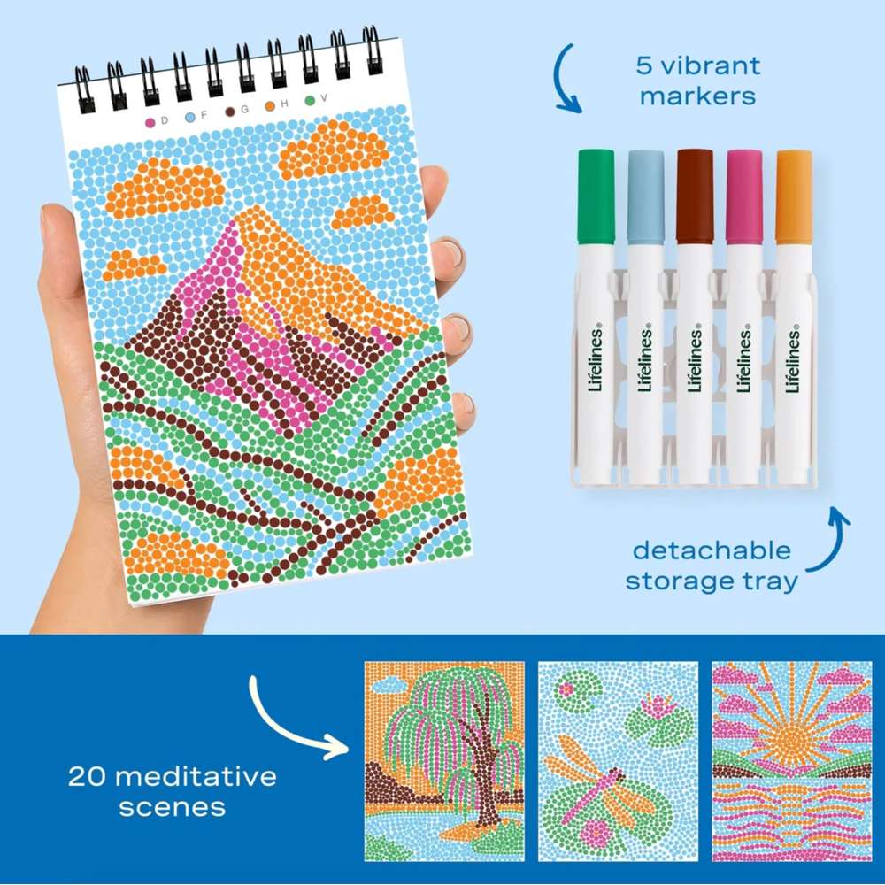 FlowArt Mini Dot-By-Letter Nature's Wonders - Lifelines 3