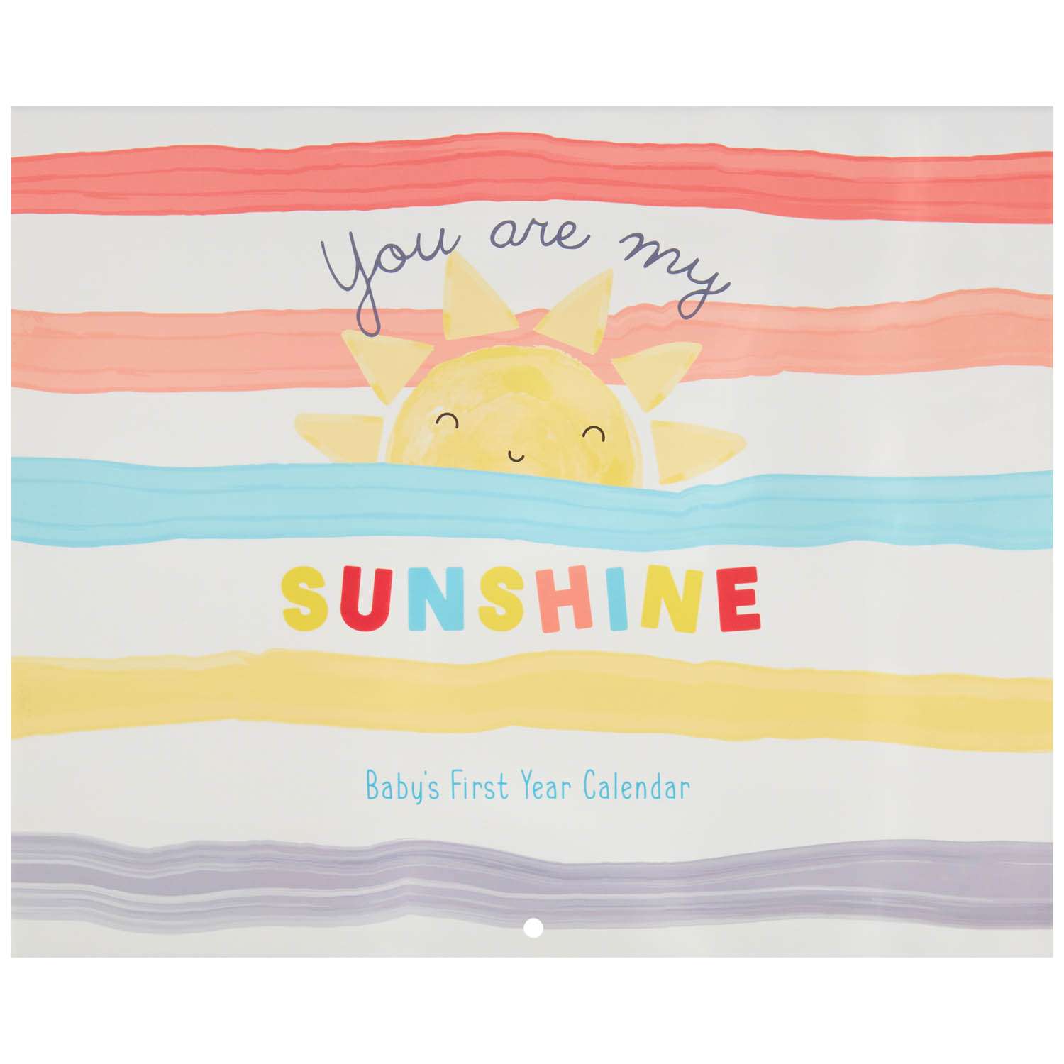 You Are My Sunshine First Year Calendar