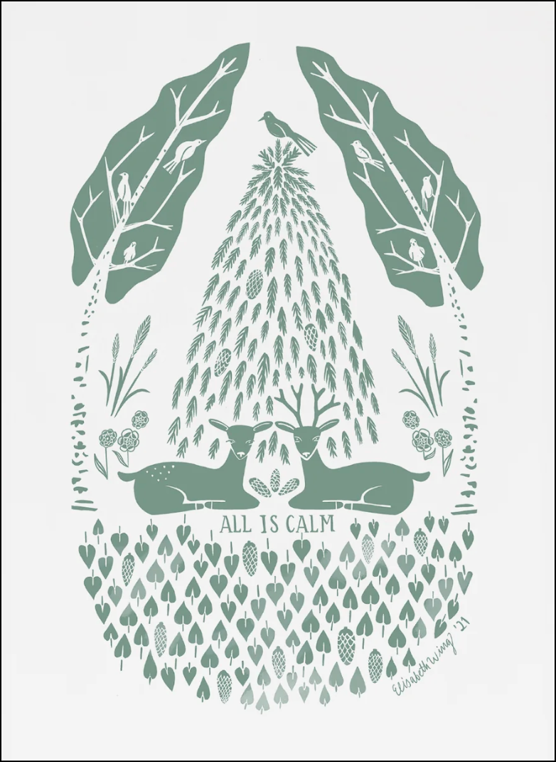 All is Calm Print