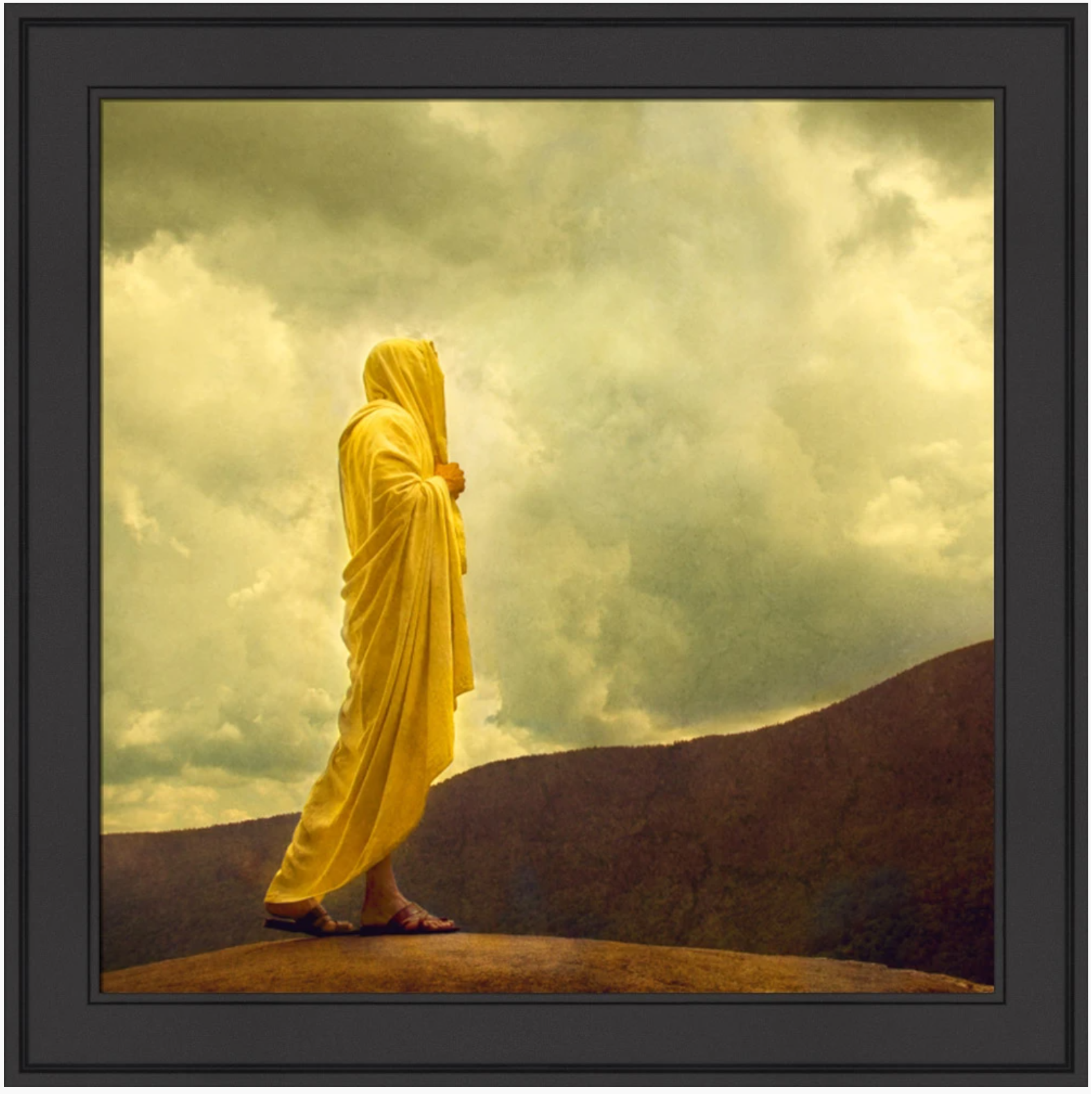 How Beautiful Upon the Mountains (23x23 Framed Art)