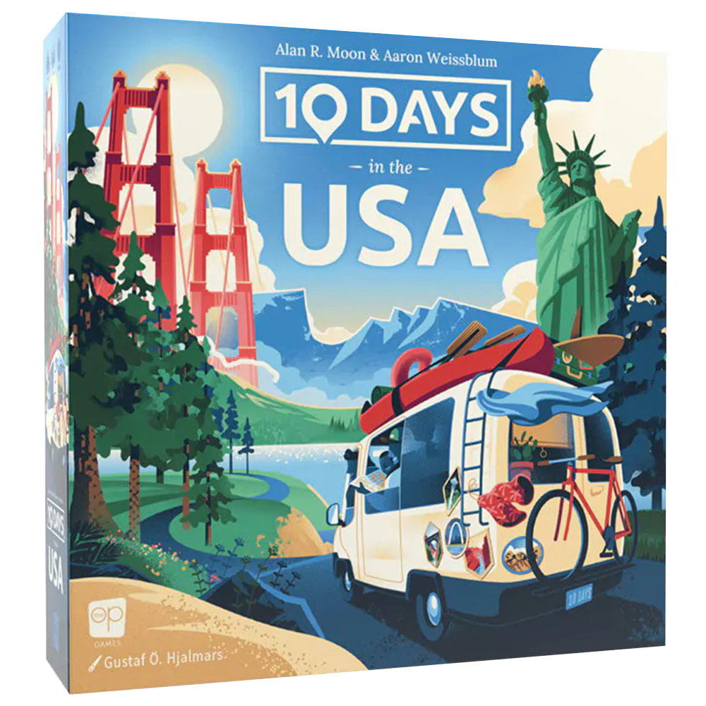 10 Days in the USA Board Game, , large image number 0