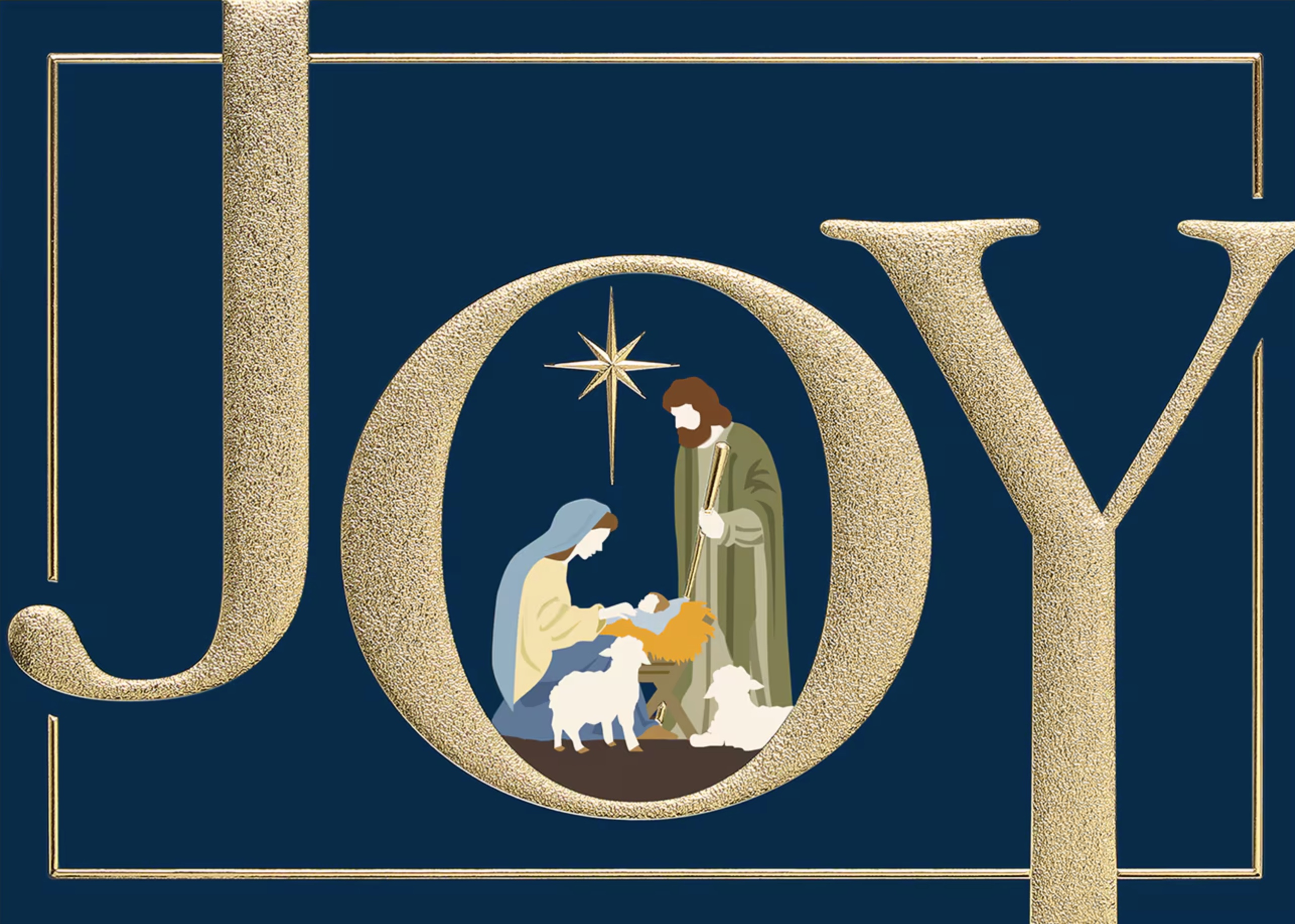 Joy Nativity Boxed Christmas Cards, , large image number 0