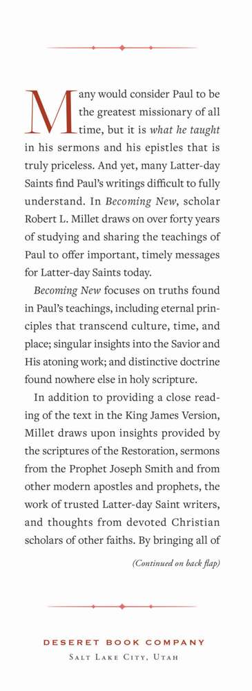 Becoming New, , large