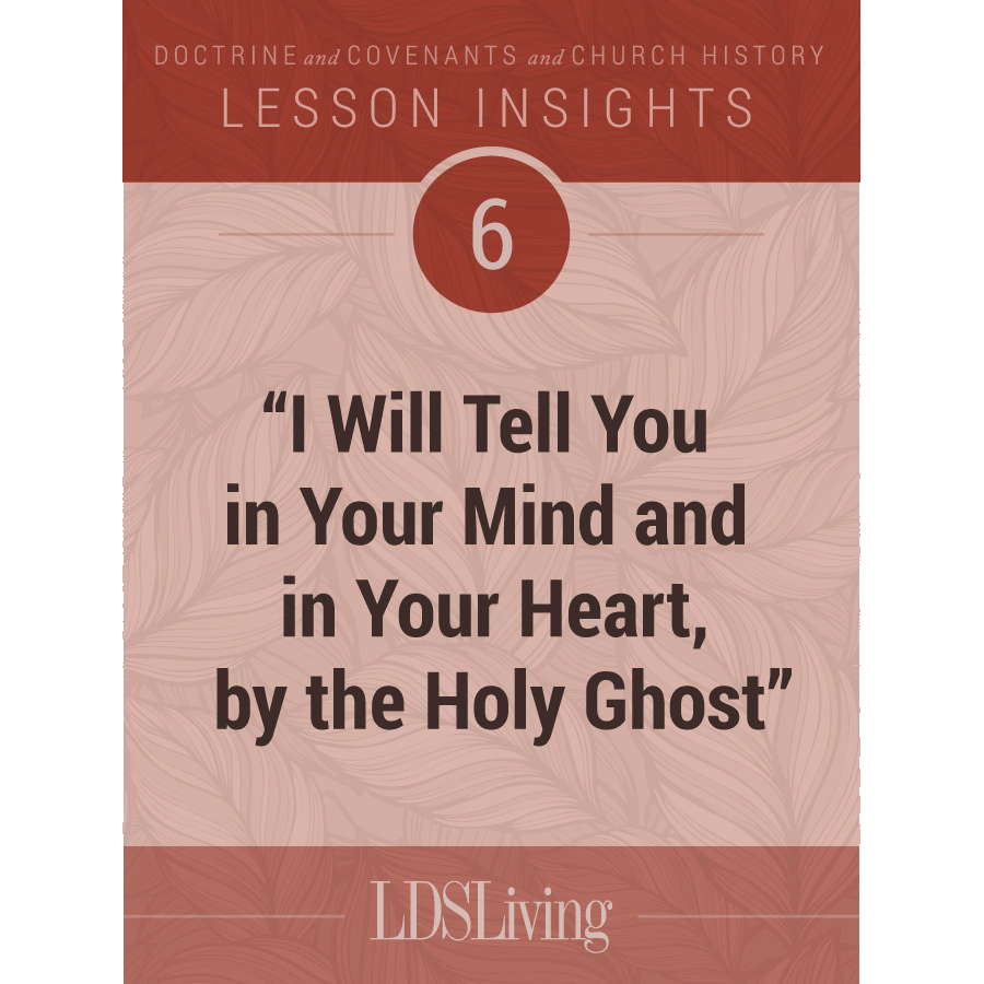Lesson Insights Doctrine and Covenants and Church History #6