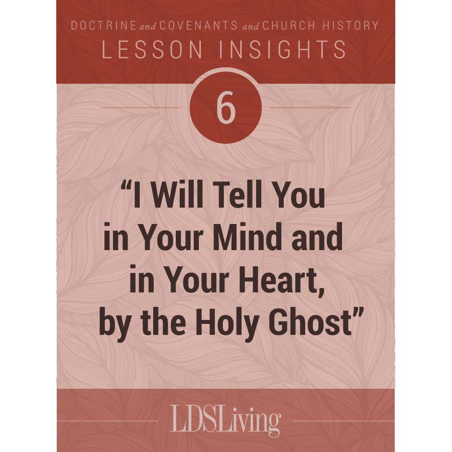 Lesson Insights Doctrine and Covenants and Church History #6