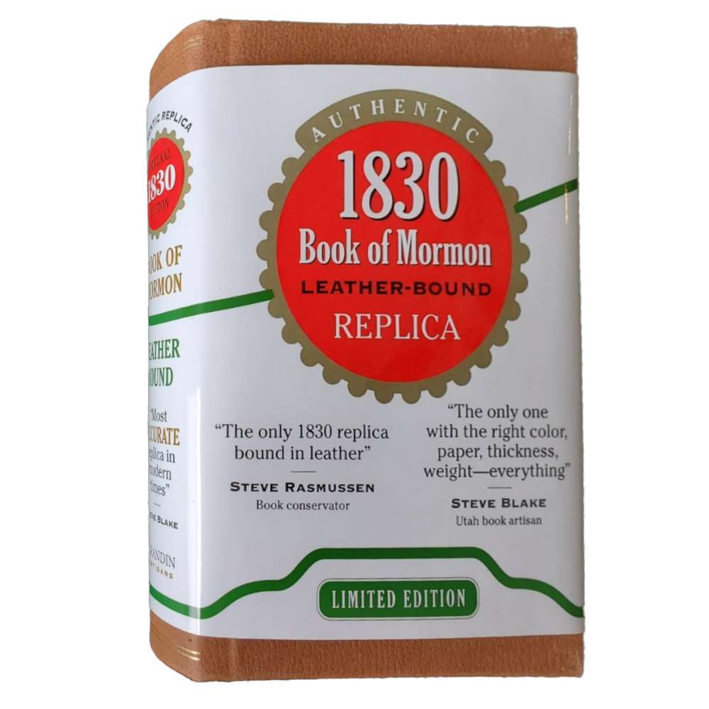 Book of Mormon Replica, 1830 Leather-bound Edition
