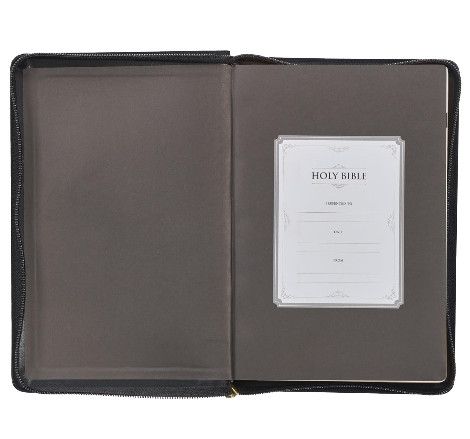 KJV Holy Bible, Giant Print, Faux Leather, Black, , large image number 2