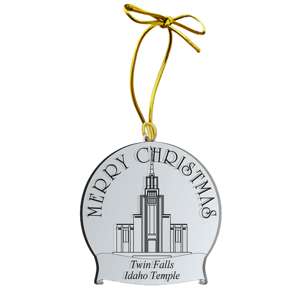 Twin Falls Temple Ornament