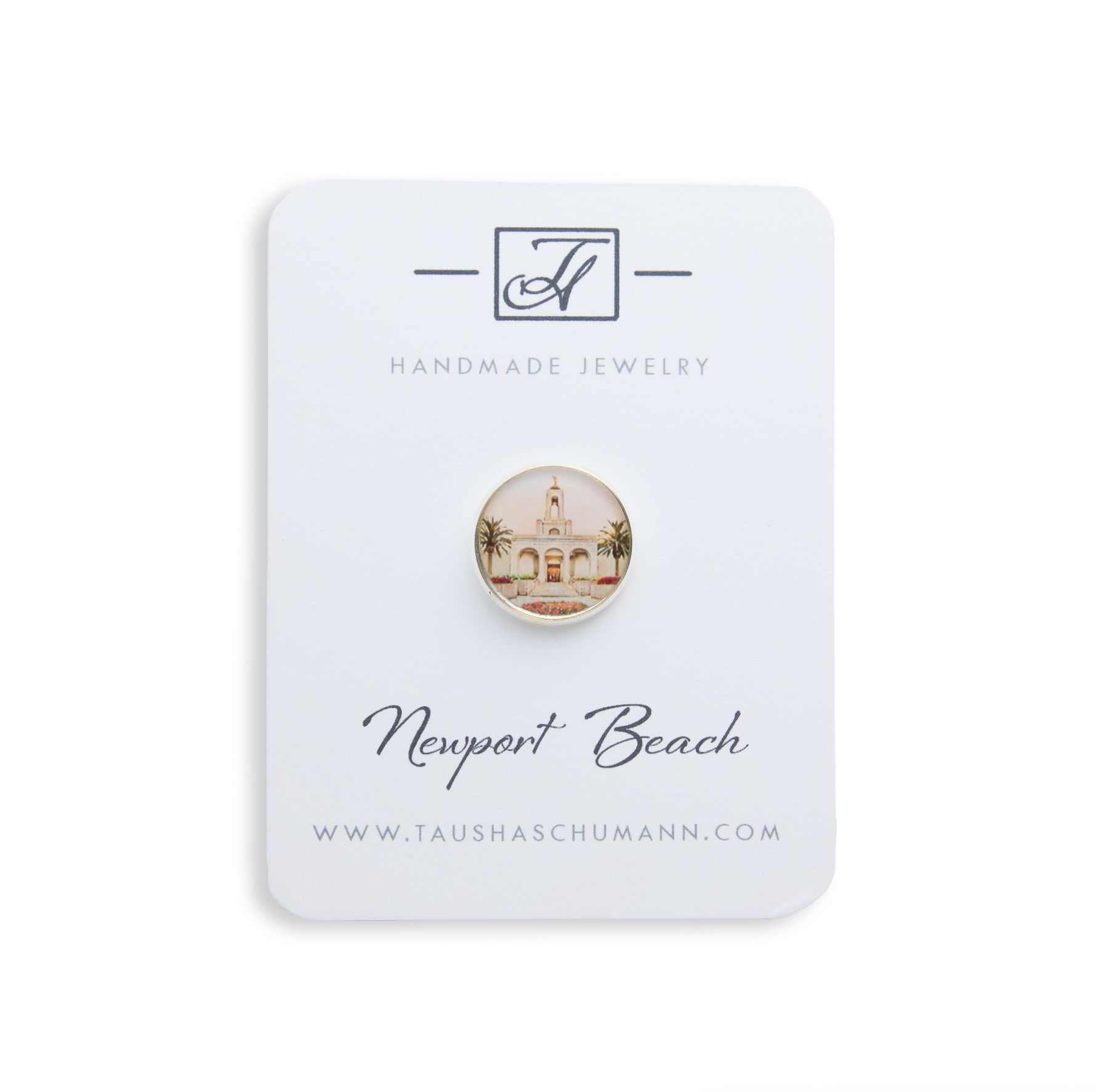 Newport Beach California Temple Pin