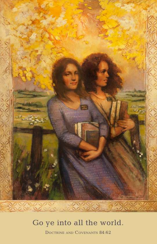 Sister Missionary Program Cover, , large image number 0