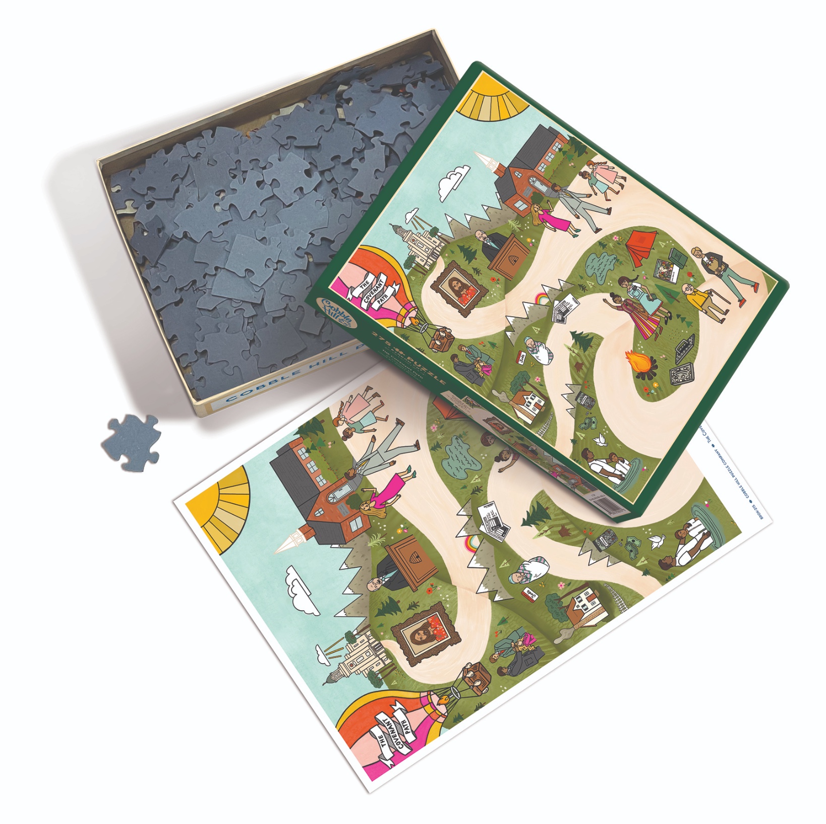 The Covenant Path 275 Piece Puzzle - COLORLY LOVE | Deseret Book