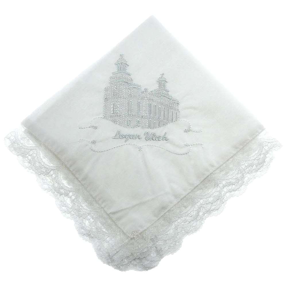 Logan Temple Handkerchief - Lace