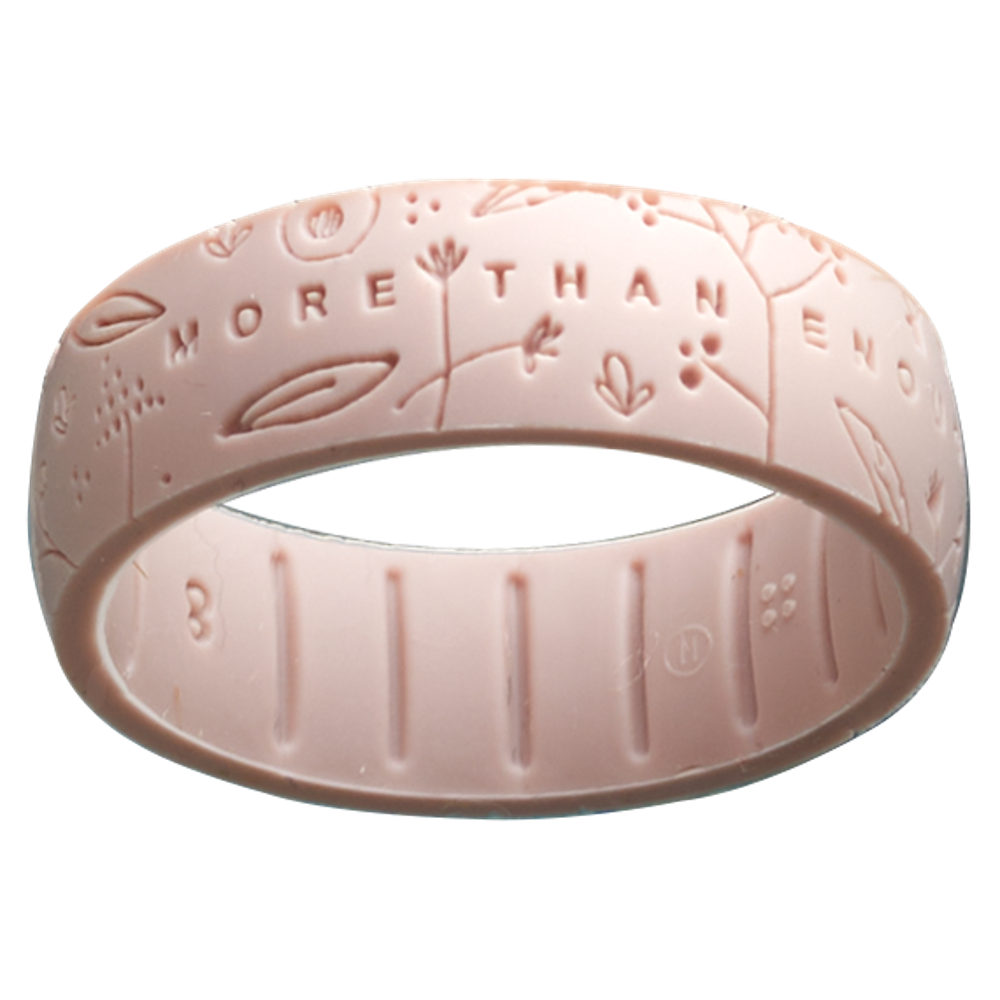 Silicone More Than Enough Flower Pop Pink Sand Ring,  Silicone More Than Enough Flower Pop Pink Sand Ring