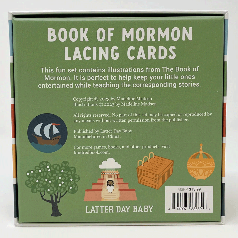 Book of Mormon Lacing Cards, , large