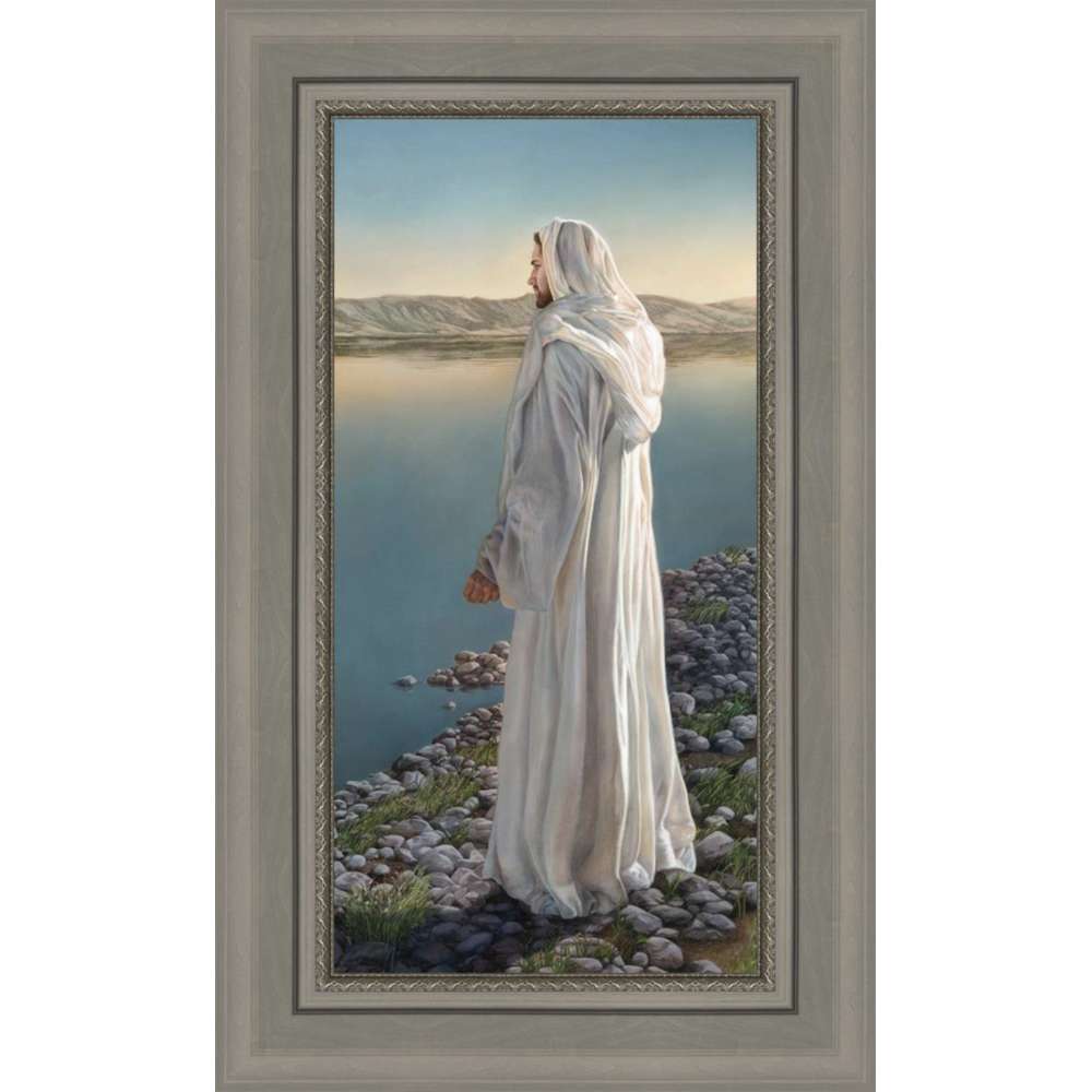 Come, Follow Me (23x37 Framed Size)