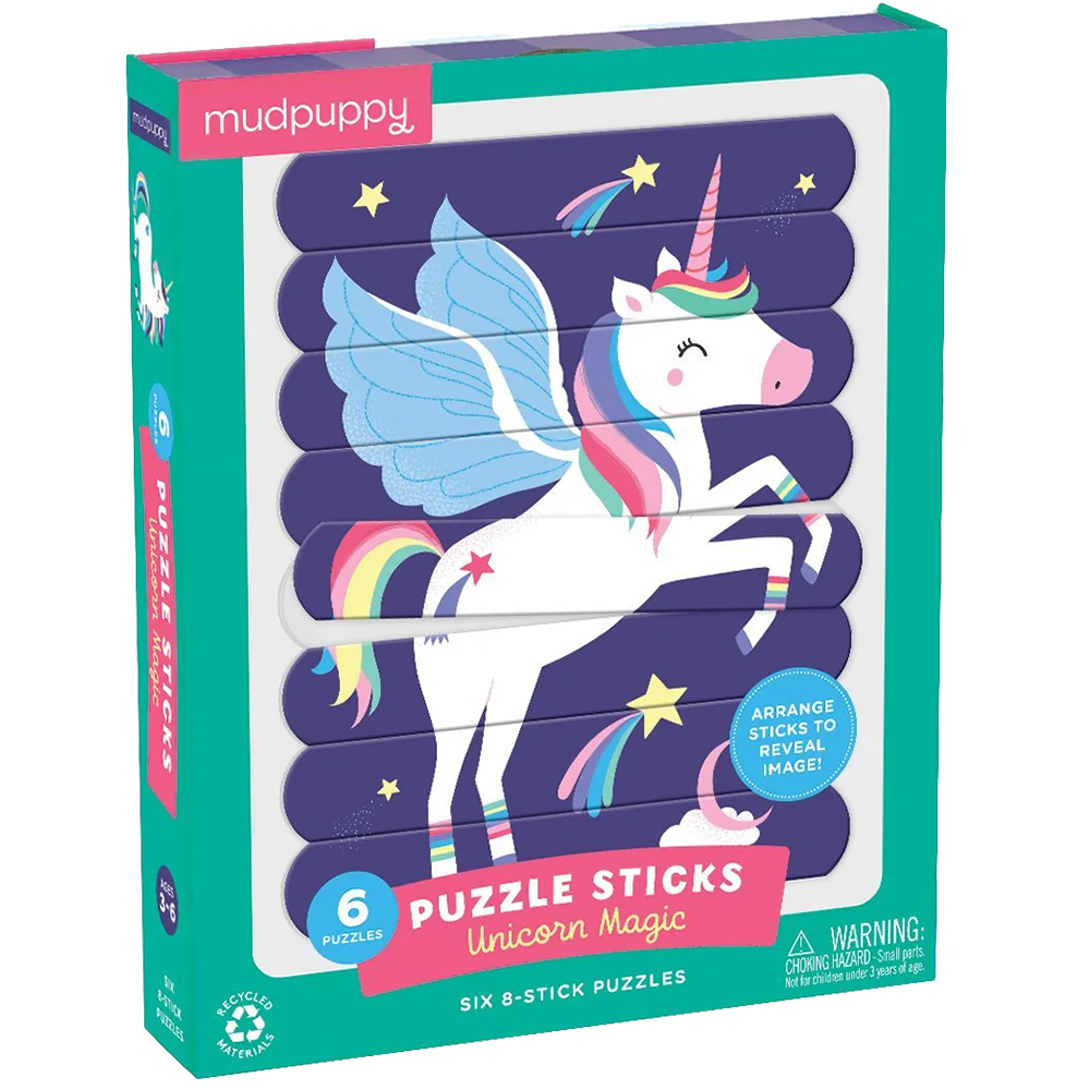 Unicorn Magic Puzzle Sticks