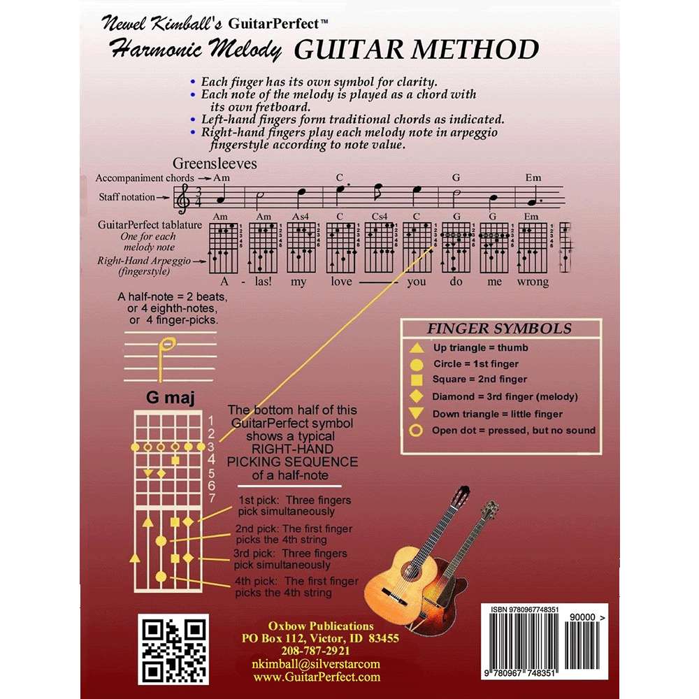 Harmonic Melody Guitar Method Songbook, , large