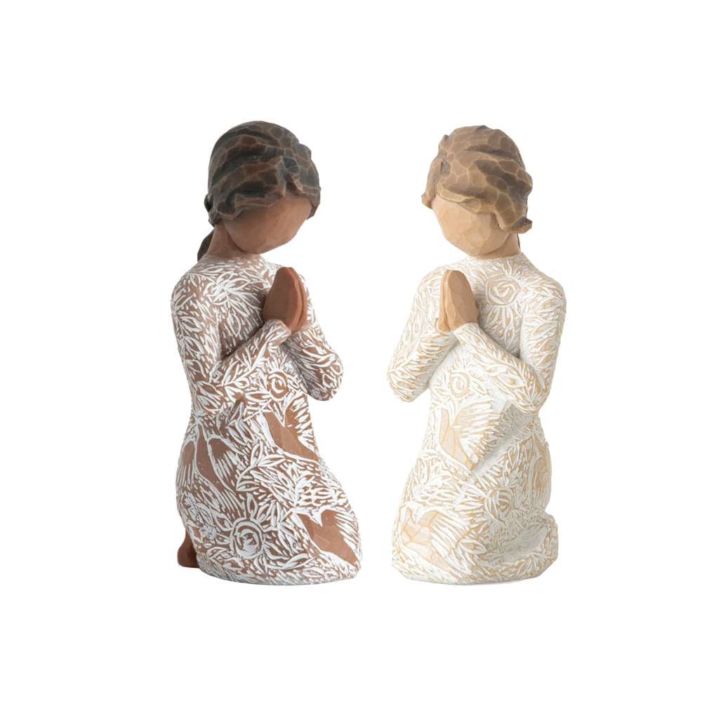 Darker Prayer of Peace Willow Tree Figurine, , large image number 2