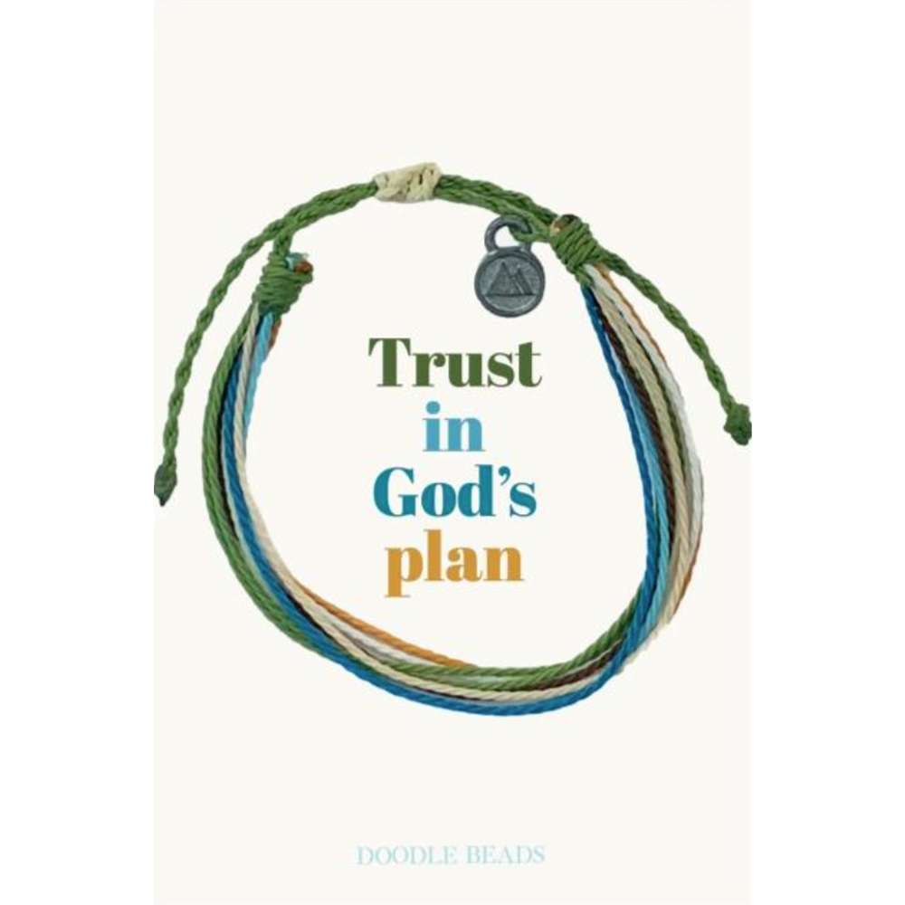Trust in God's Plan Thread Bracelet