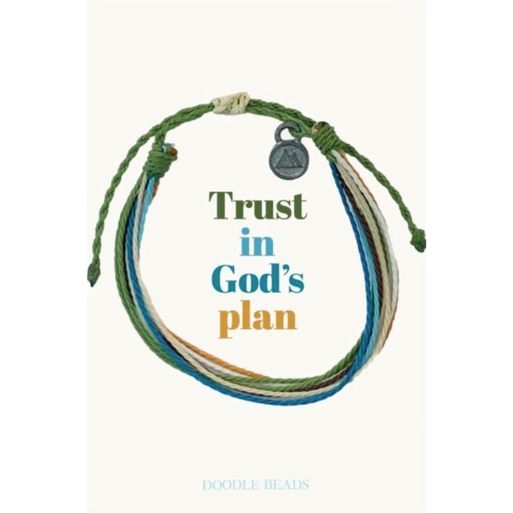 Trust in God's Plan Thread Bracelet