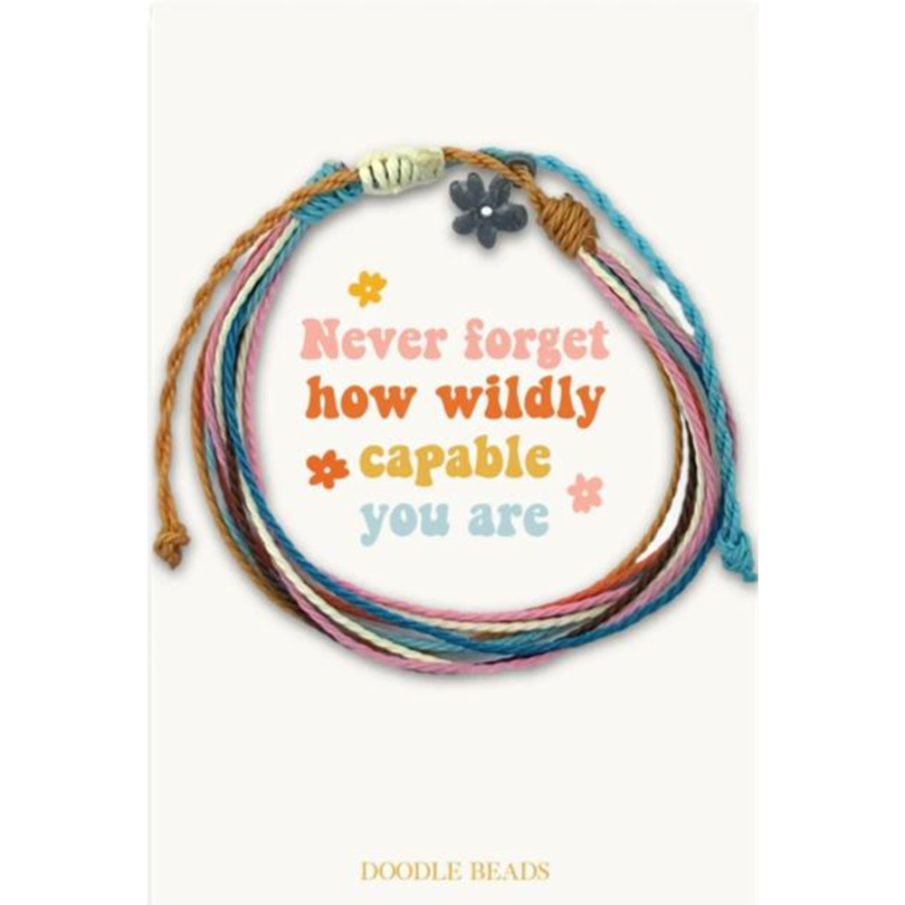 Wildly Capable Adjustable Thread Bracelet