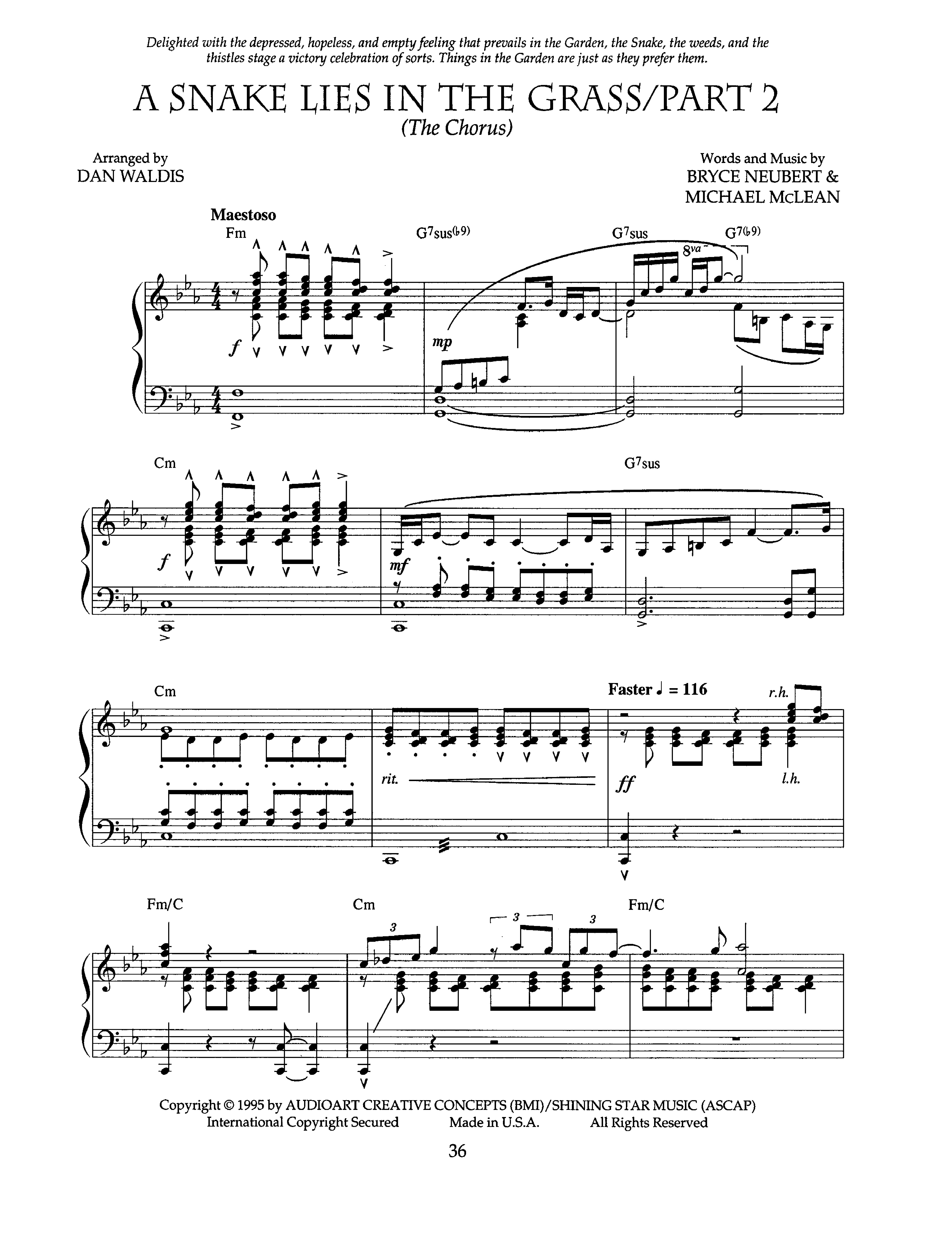 A Snake Lies in the Grass, Part 2