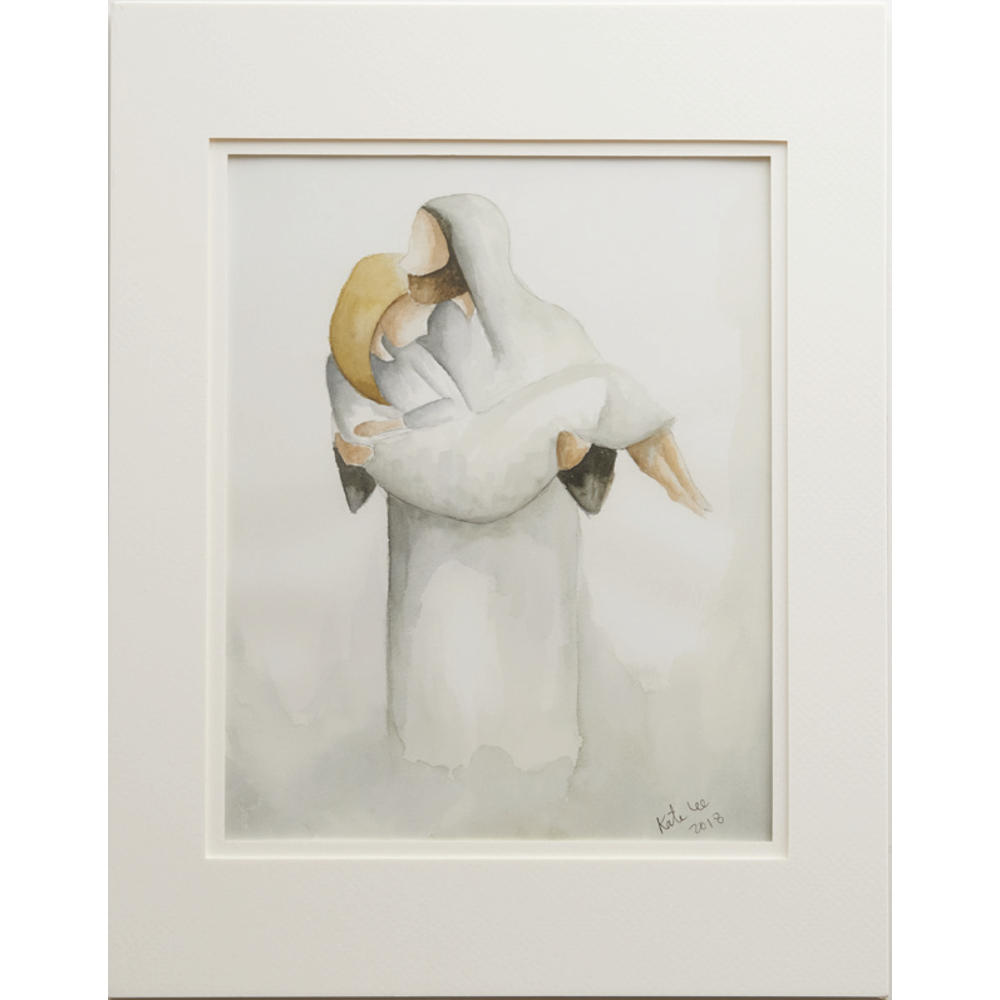 Peace in Christ 11x14 Matted Print,  Peace in Christ 11x14 Matted Print