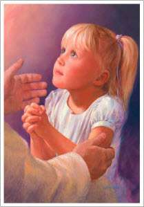 Child's Prayer 3x4 Print, , large image number 0