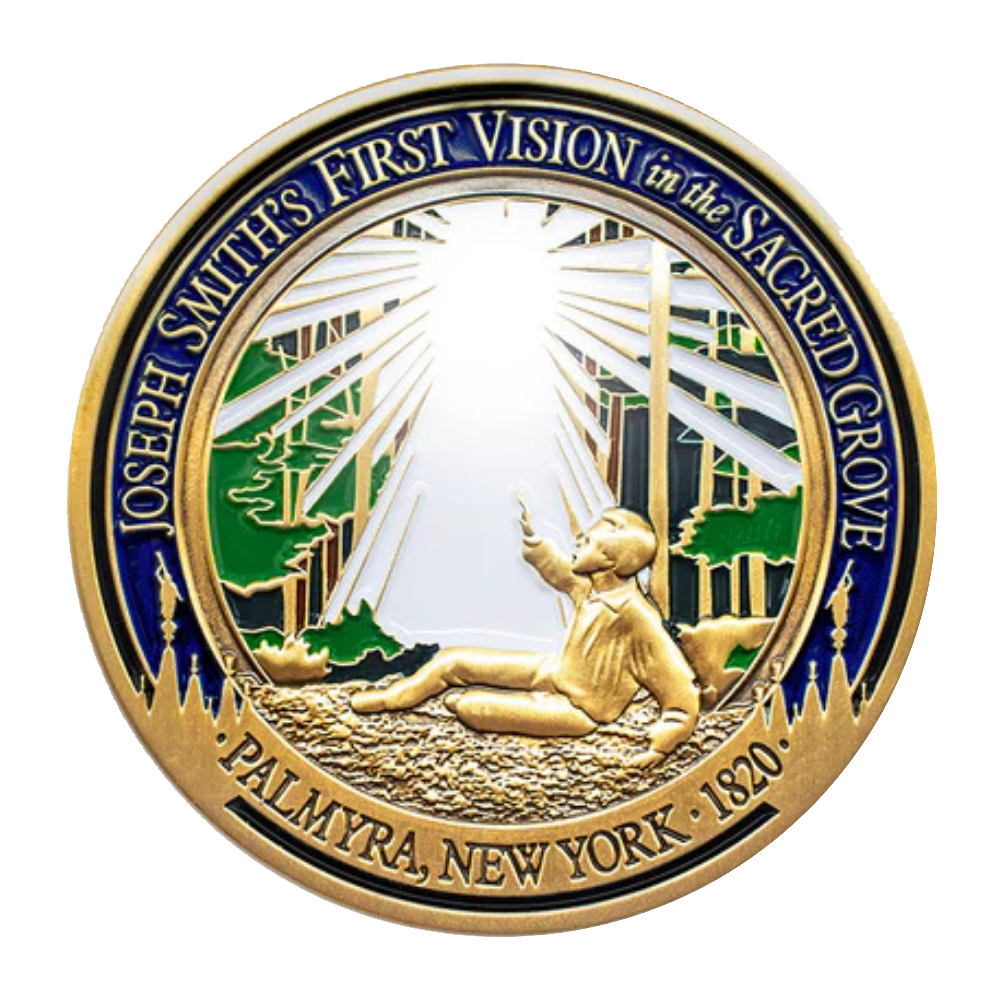Joseph Smith First Vision Medallion Coin