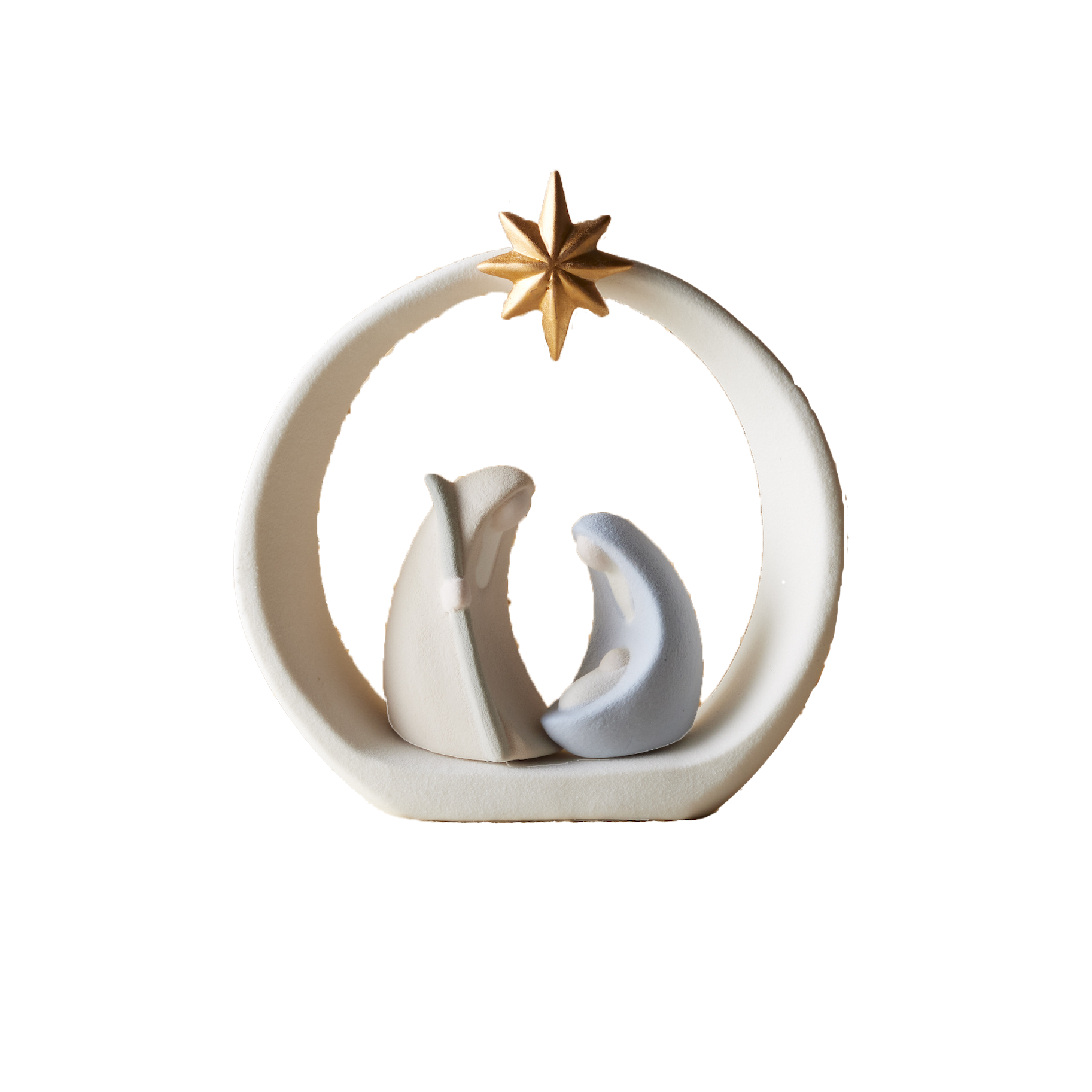 Stars Are Brightly Shining Nativity Figurine