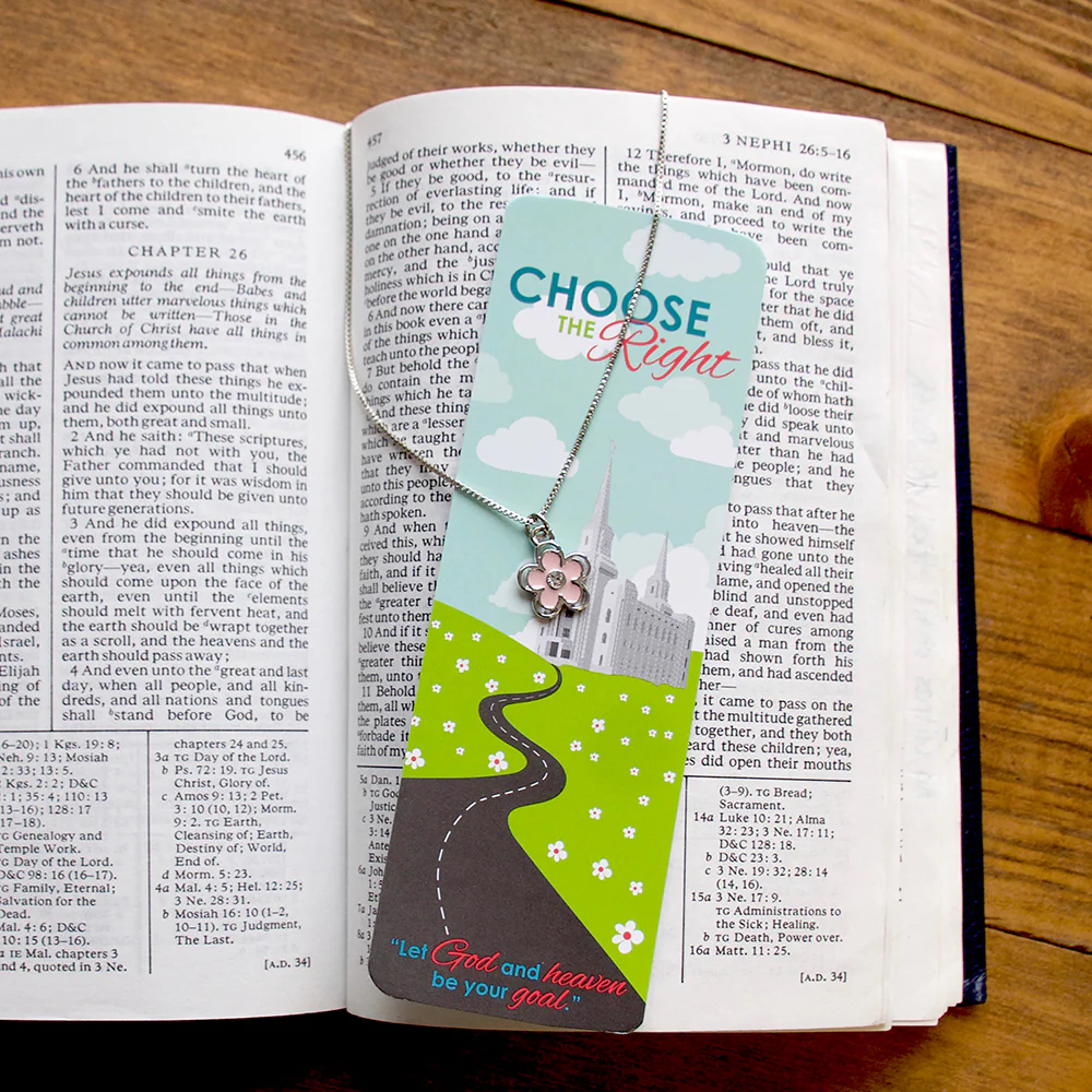 Necklace Flower With CTR Bookmark, , large