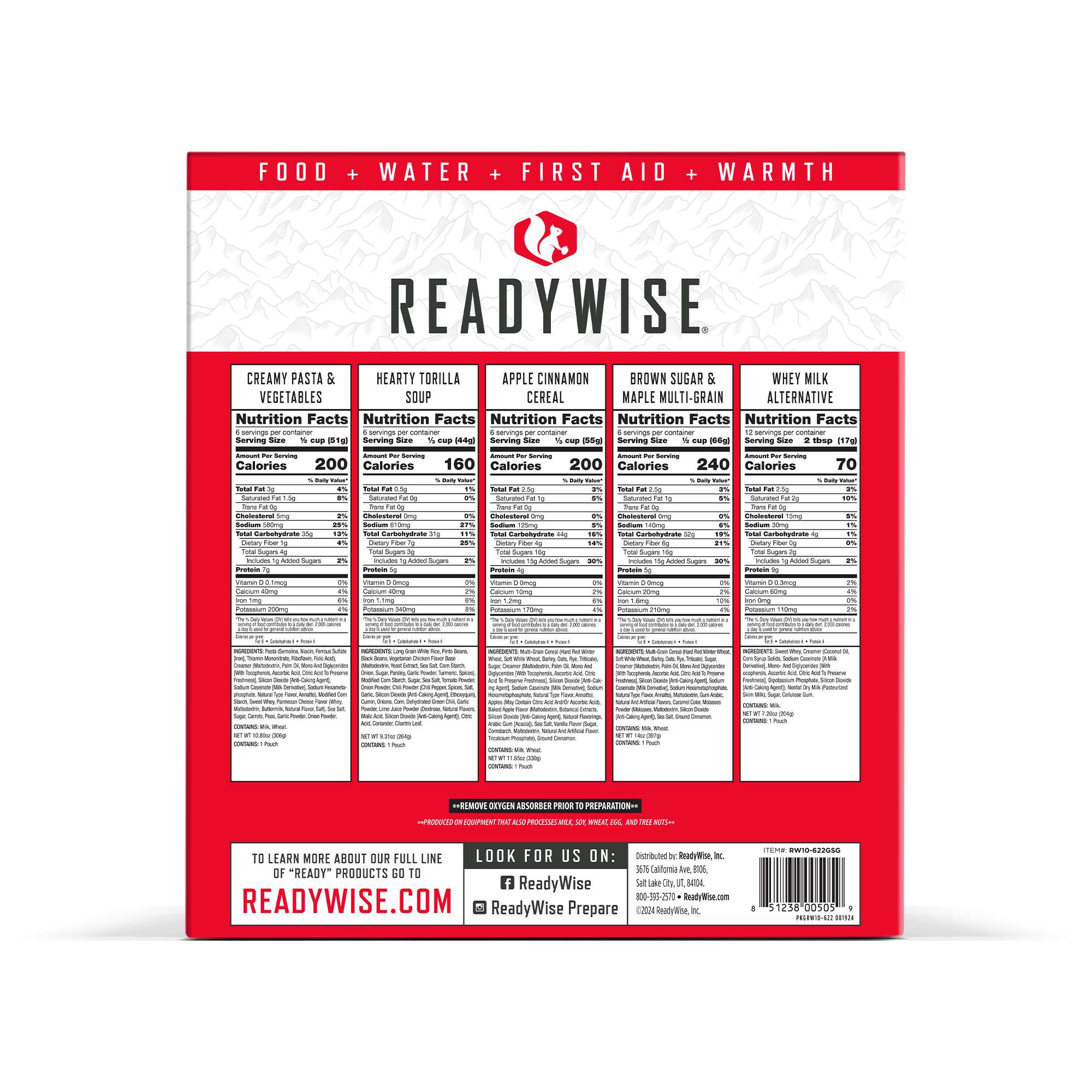 Camo 64 Piece Survival Backpack , , large image number 8